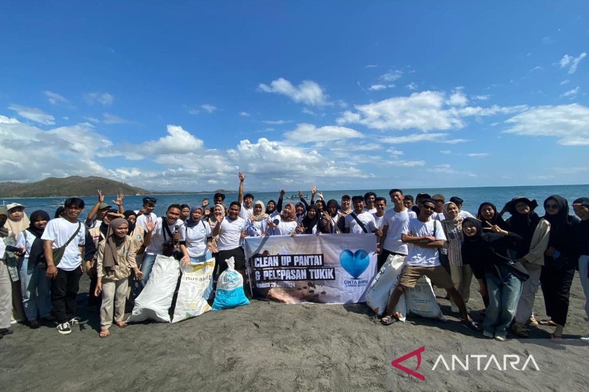 Komunitas Cinta Biru gelar aksi peduli lingkungan untuk Lombok Barat