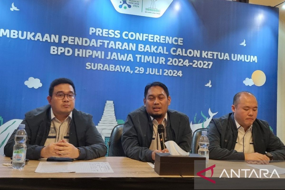 HIPMI Jatim buka pendaftaran bakal calon ketua umum periode 2024-2027