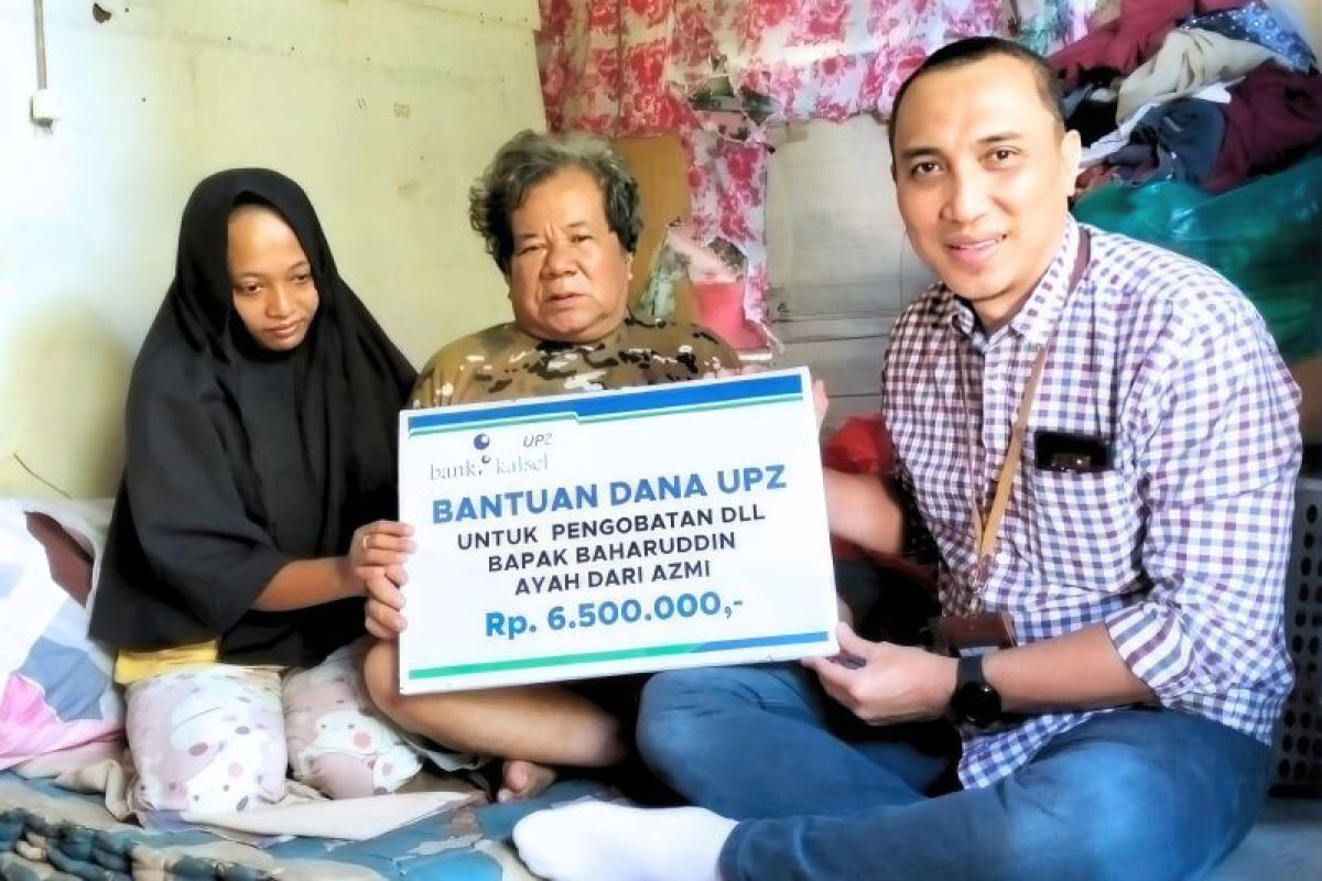 UPZ Bank Kalsel bantu pengobatan warga Kabupaten Banjar