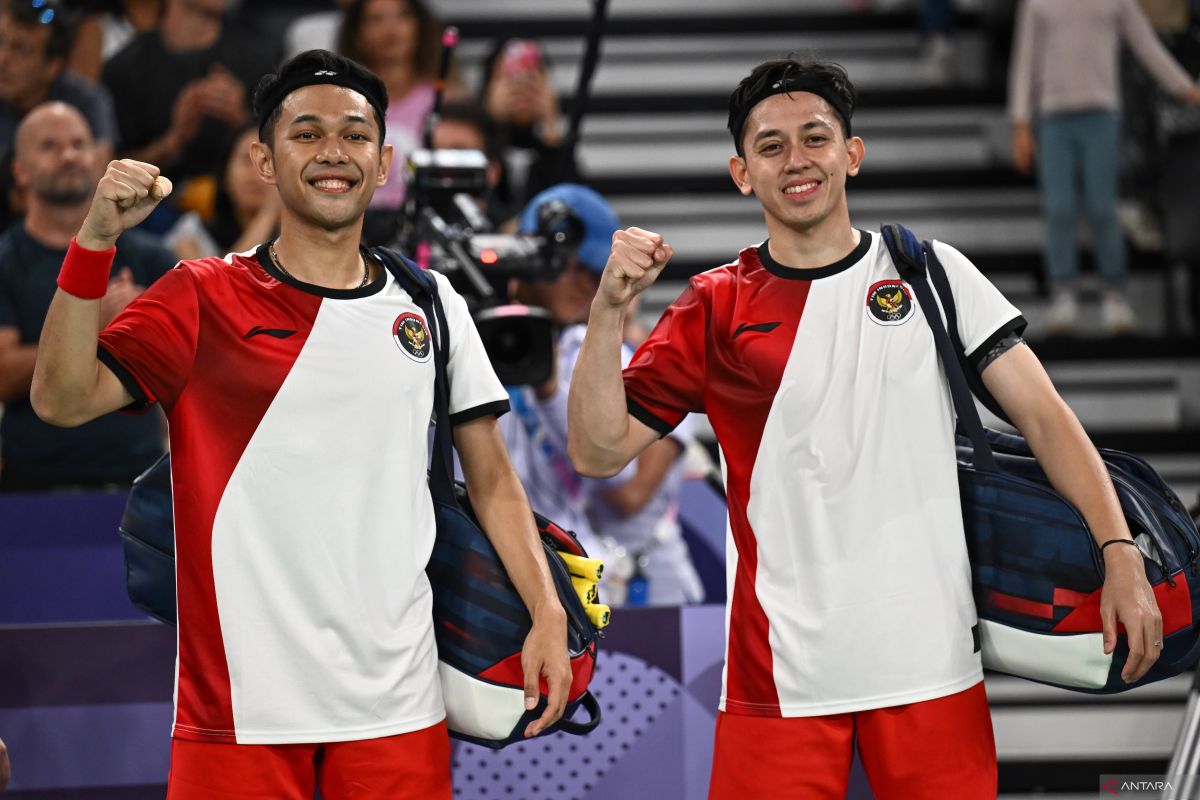 Olimpiade 2024 - Fajar/Rian kalah, pertama di fase grup