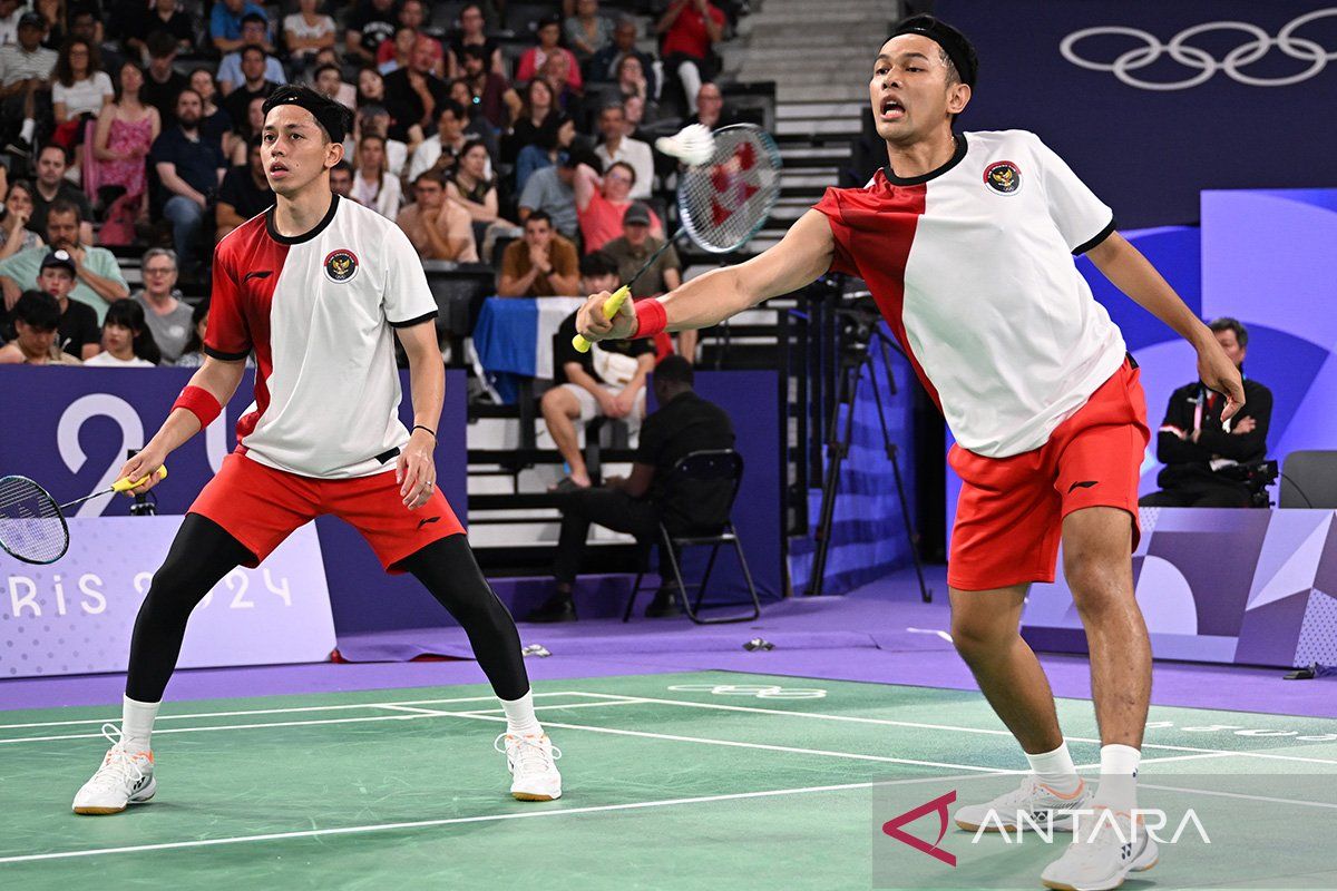 Ganda putra Fajar/Rian siap  antisipasi persaingan di perempat final Olimpiade