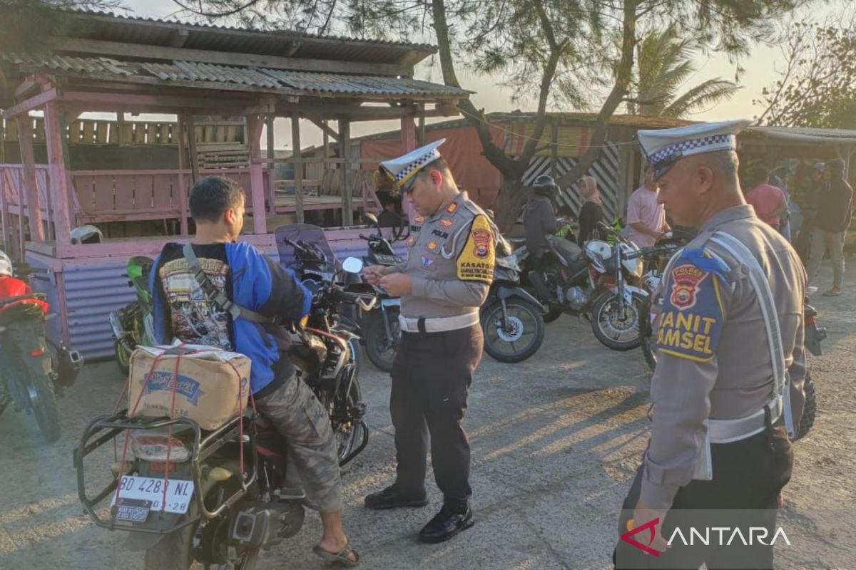 Polres Mukomuko jaring 318 pelanggar lalu lintas selama Operasi Patuh