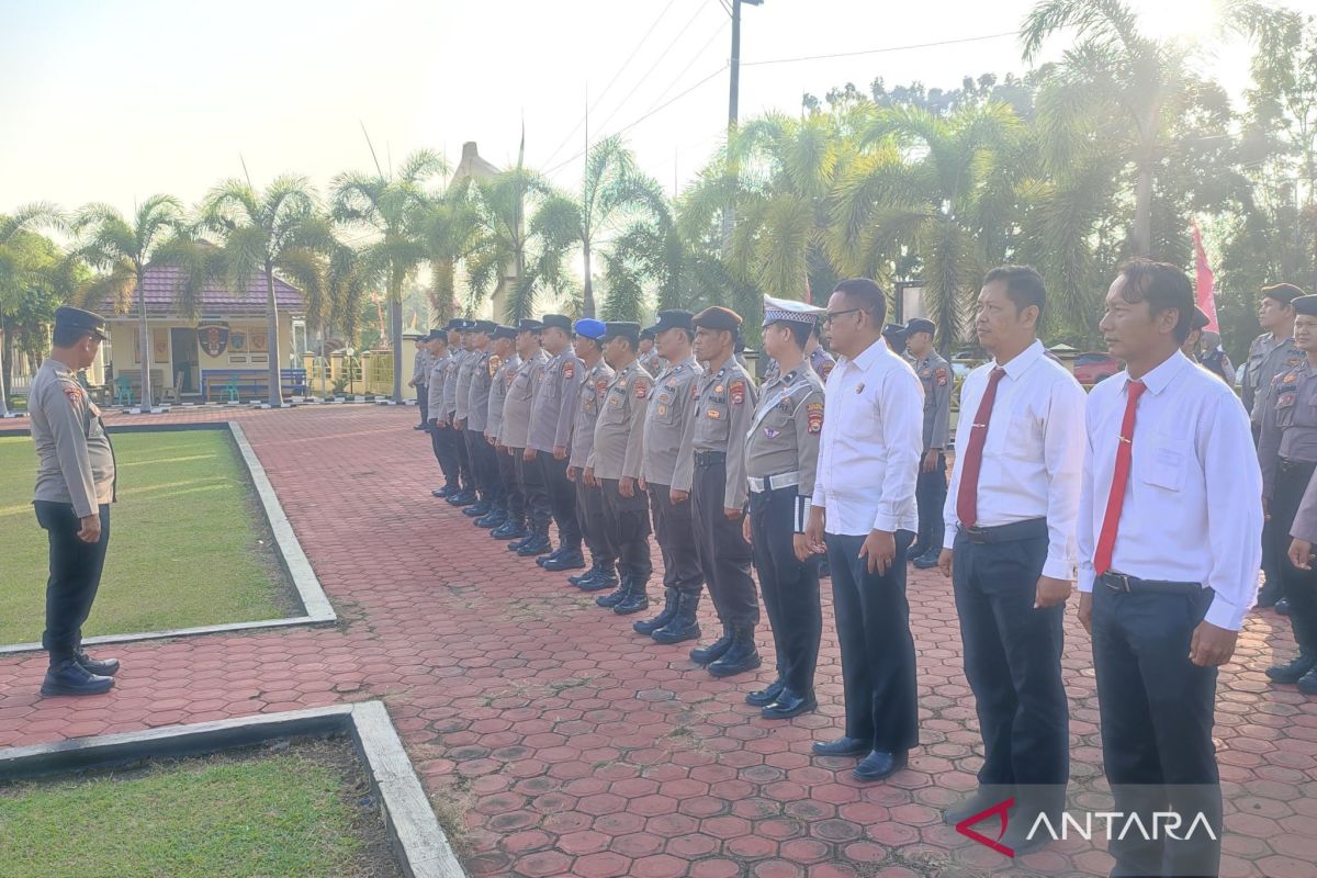 Polres Mukomuko libatkan 110 personel dalam Operasi Cooling System