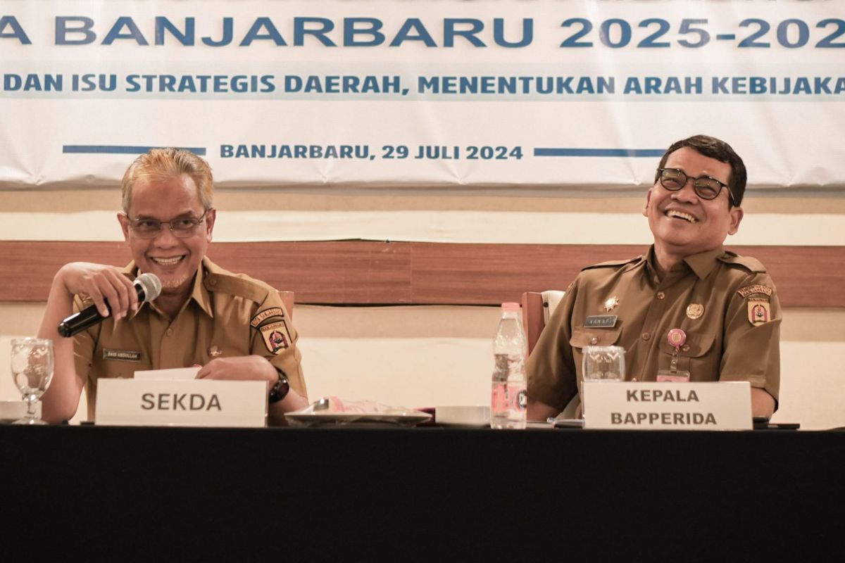 Pemkot Banjarbaru siapkan rancangan teknokratik RPJMD 2025-2029