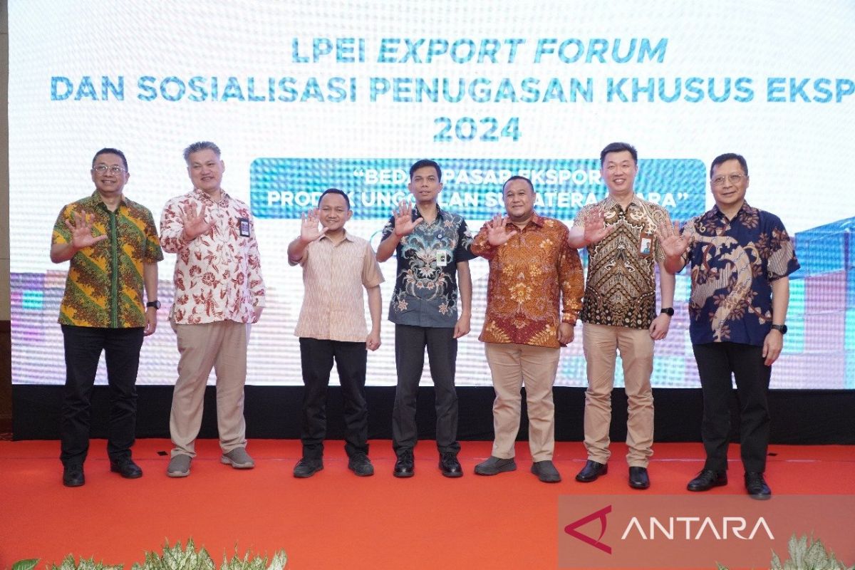 LPEI sebut Sumut jadi tulang punggung ekspor Sumatera dan nasional, ini alasannya