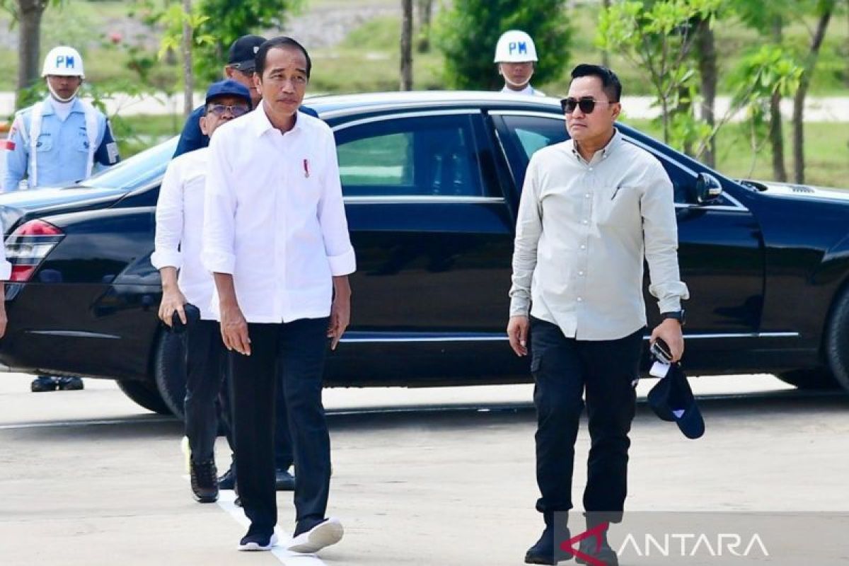 Presiden Jokowi ingin pastikan IKN aman tanpa kejahatan