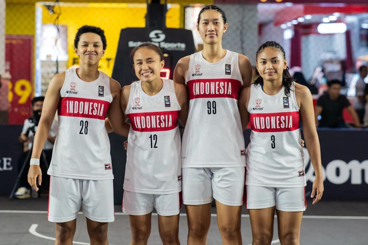 Timnas putri peringkat empat di FIBA 3X3 U23 Nations LeagueAsia