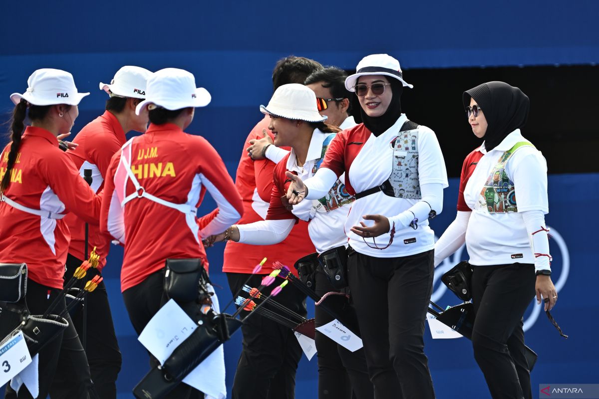 Olimpiade 2024 - Langkah tim panahan putri Indonesia ditahan China