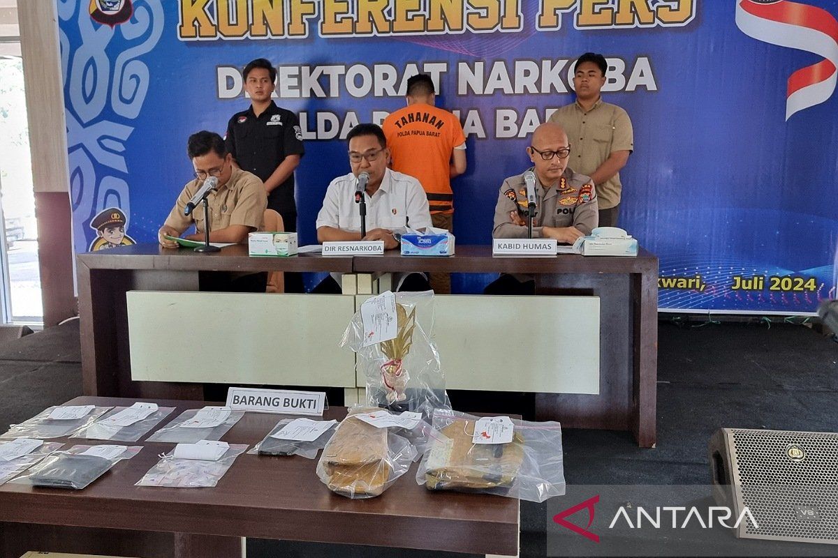 Polda tetapkan Sekretaris KPU Sorong Selatan tersangka kasus sabu