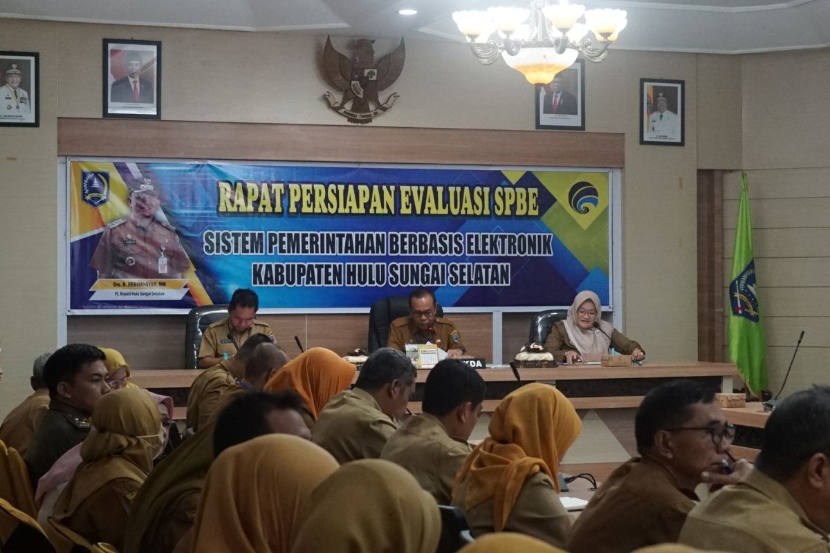 Pemkab HSS gelar persiapan evaluasi SPBE 2024