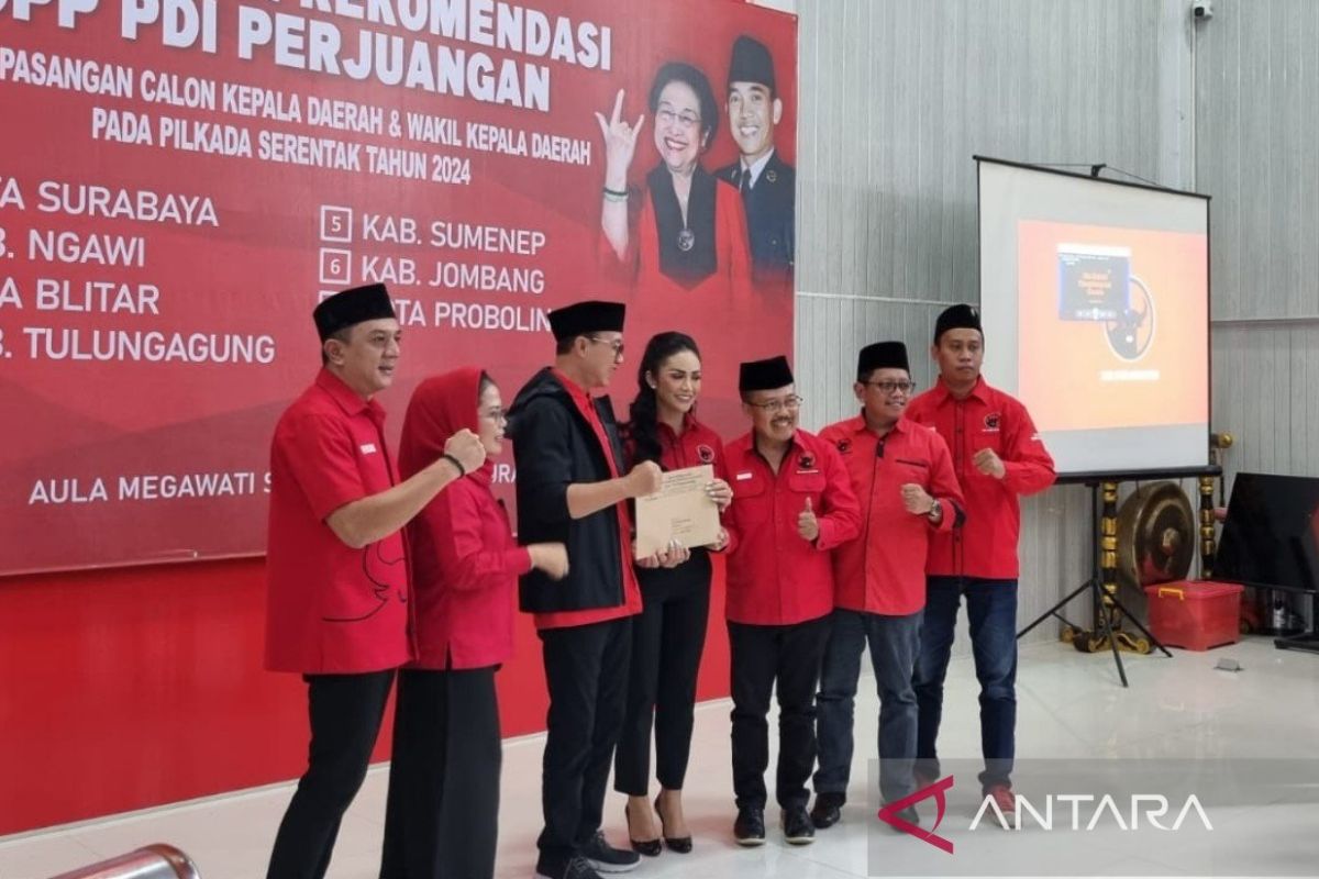 PDIP beri surat tugas ke Krisdayanti maju Pilkada Batu 2024