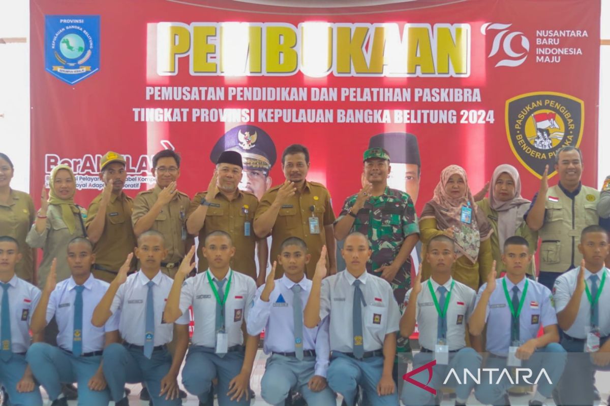 30 calon Paskibraka Babel masuk pusat pelatihan