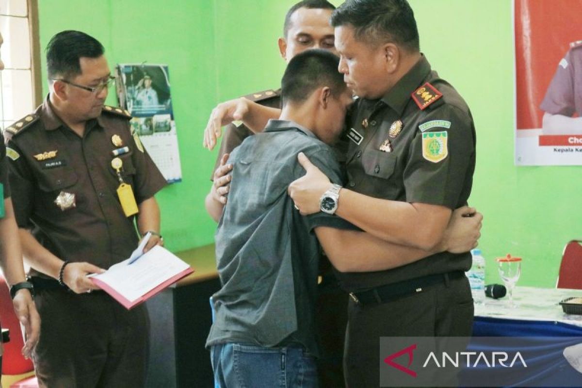 Kejari OKU tuntaskan lima perkara melalui restorative justice