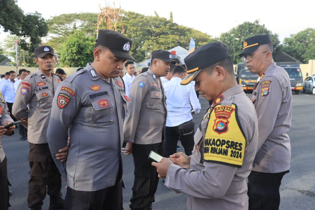 Cegah judi online, Ponsel anggota polisi di Lombok Tengah dirazia