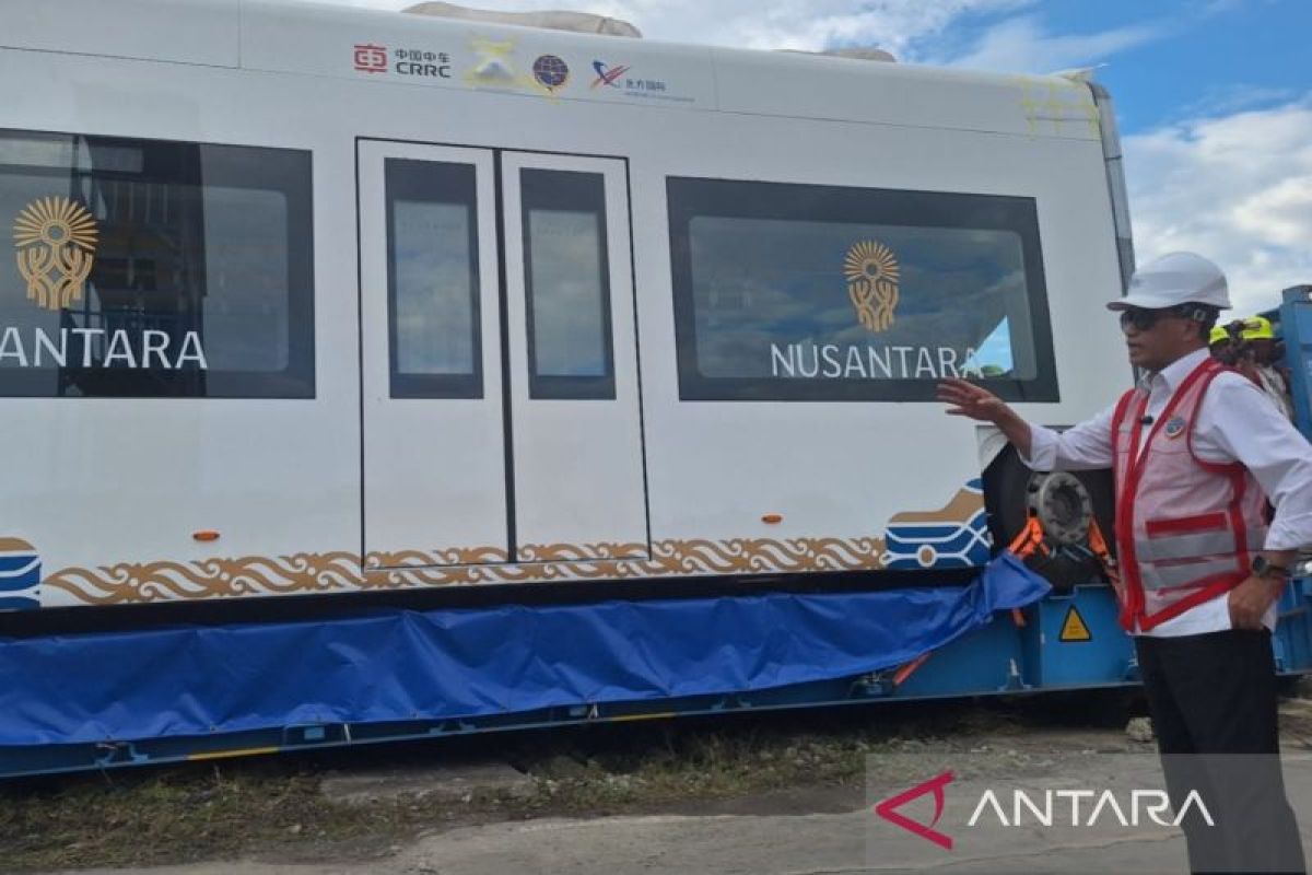 Kereta ART jadi ikon transportasi ibu kota baru Indonesia