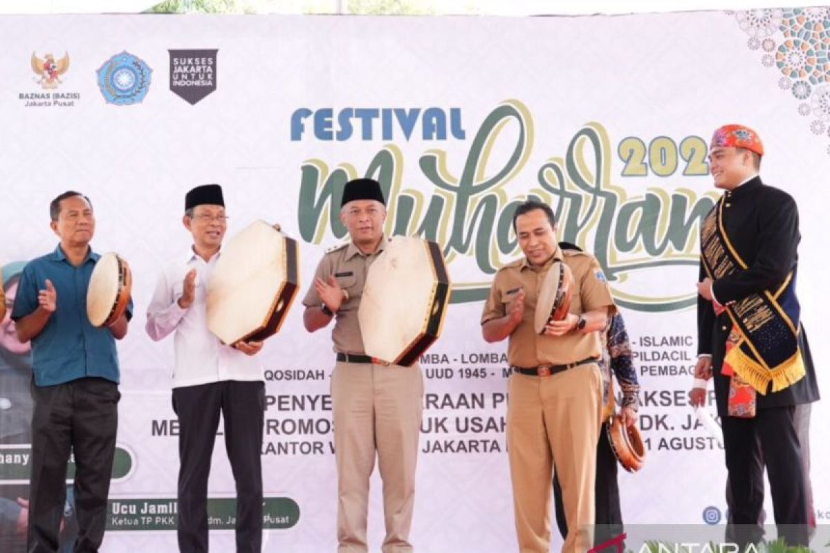 Pemkot Jakpus ramaikan Festival Muharram dengan lomba dan bazar UMKM