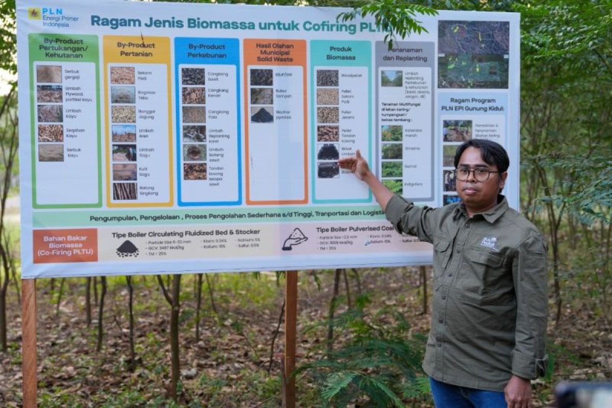 PLN EPI proyeksikan pasok 300 ton biomassa per tahun dari Gunungkidul