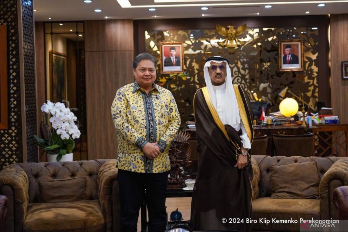 Bertemu Dubes Arab Saudi,  Airlangga bahas penguatan kerja sama ekonomi