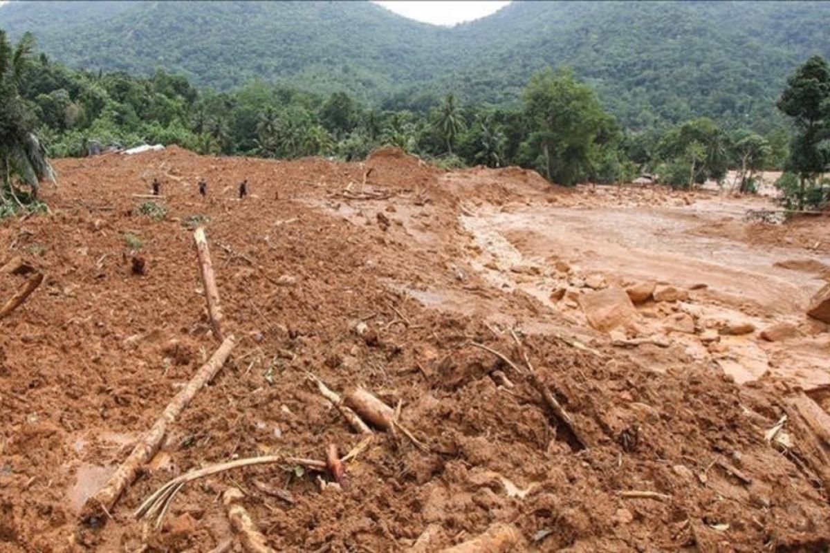 24 orang tewas akibat tanah longsor dahsyat di Kerala, India Selatan