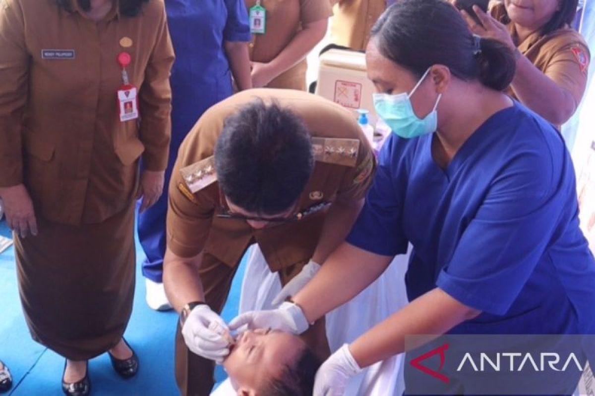 Pelaksanaan PIN Polio di Kabupaten Buru capai imunisasi tertinggi di Maluku