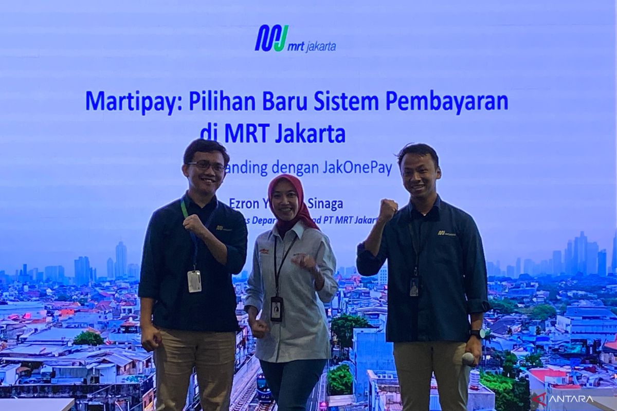 MRT Jakarta kenalkan sistem pembayaran baru MartiPay pada Agustus