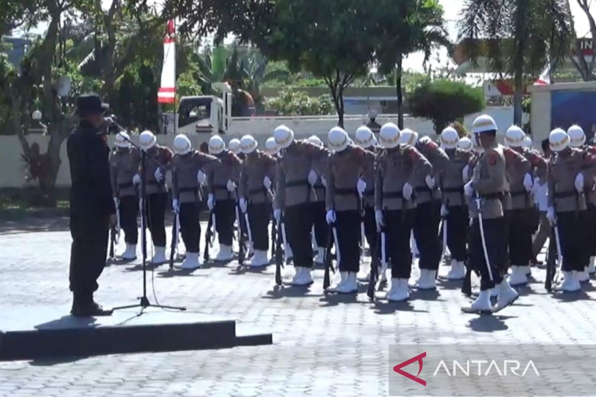 100 personel Polda Kaltim jalani latihan intensif untuk HUT RI di IKN