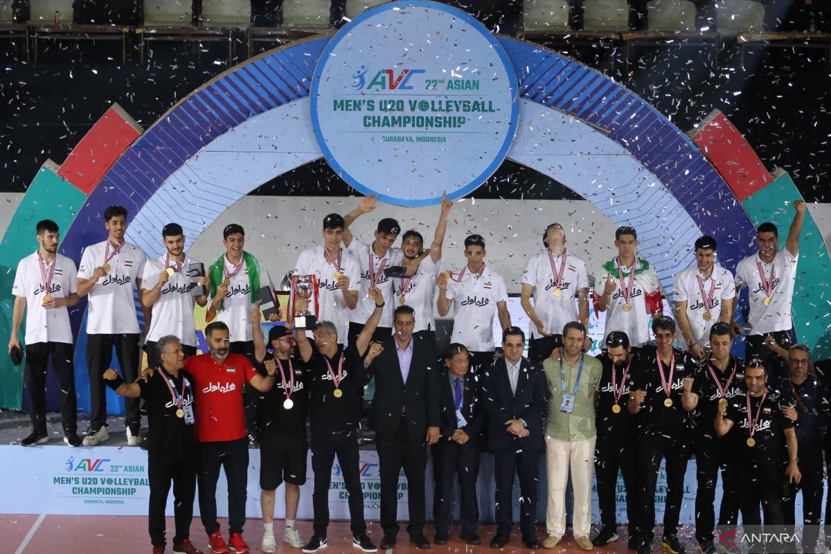 Iran pertahankan juara AVC U-20 delapan kali usai kalahkan Korsel