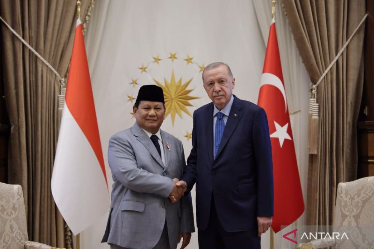 Prabowo saat bertemu Erdogan tekankan Turki mitra strategis RI