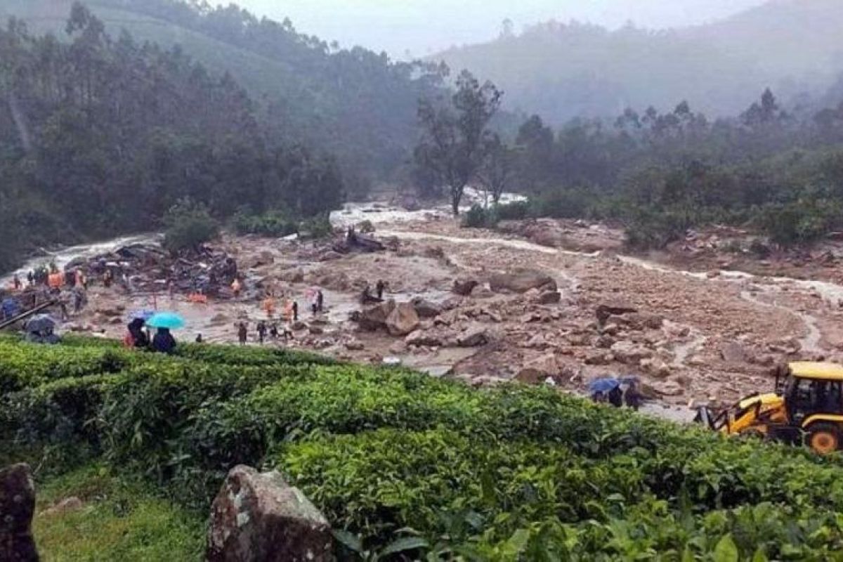 95 orang tewas dalam bencana tanah longsor di India selatan