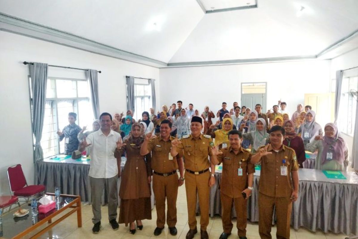 Tingkatkan Pelayanan Lebih Berkualitas, Bupati Sabar AS buka Bimtek Pengelolaan Perpustakaan Se- Pasaman