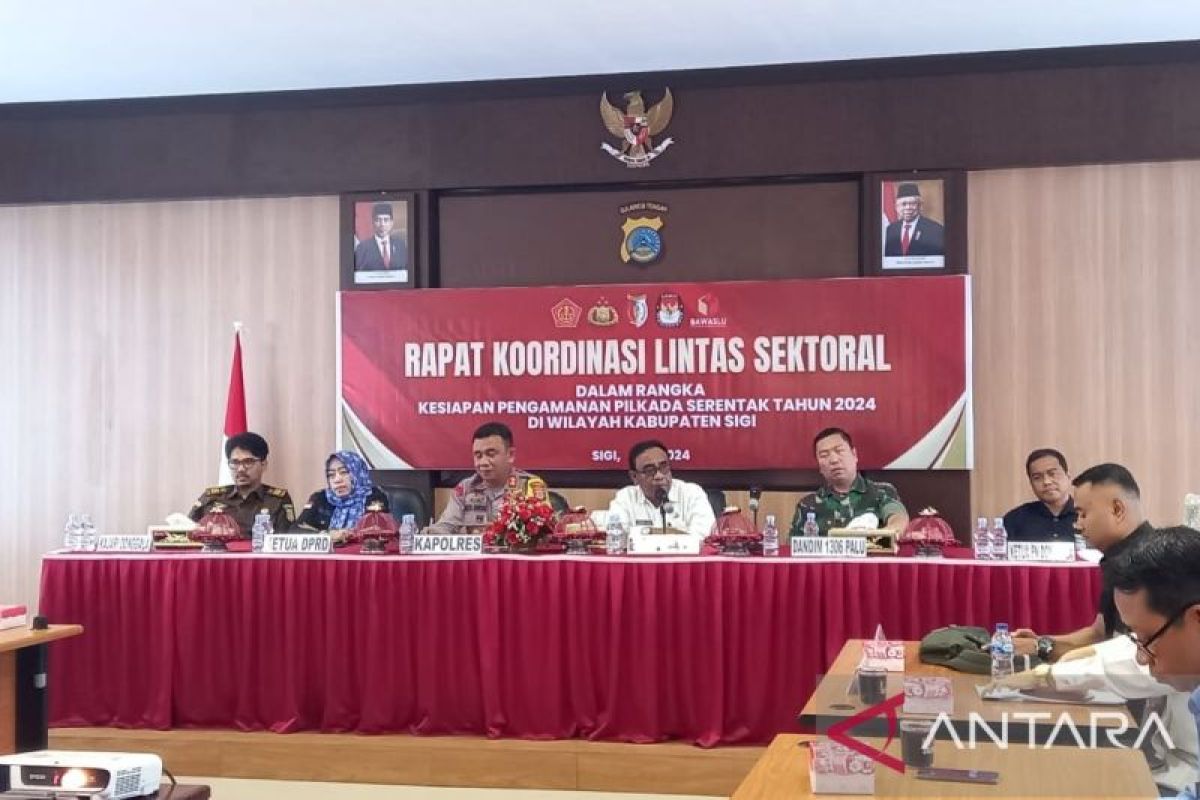 Polres Sigi petakan kesiapan pengamanan Pilkada serentak 2024