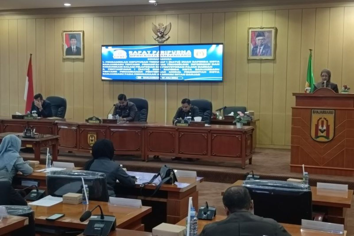 DPRD Banjarbaru siap galar rapat paripurna bahas tiga agenda