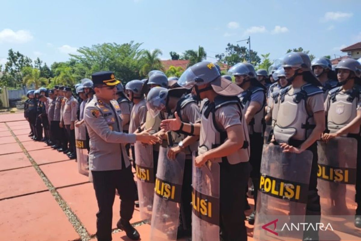 Polres Bangka Barat mematangkan persiapan kawal Pilkada 2024