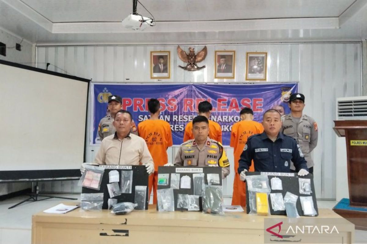 Polres Mukomuko ungkap 13 kasus narkotika selama Januari-Juli