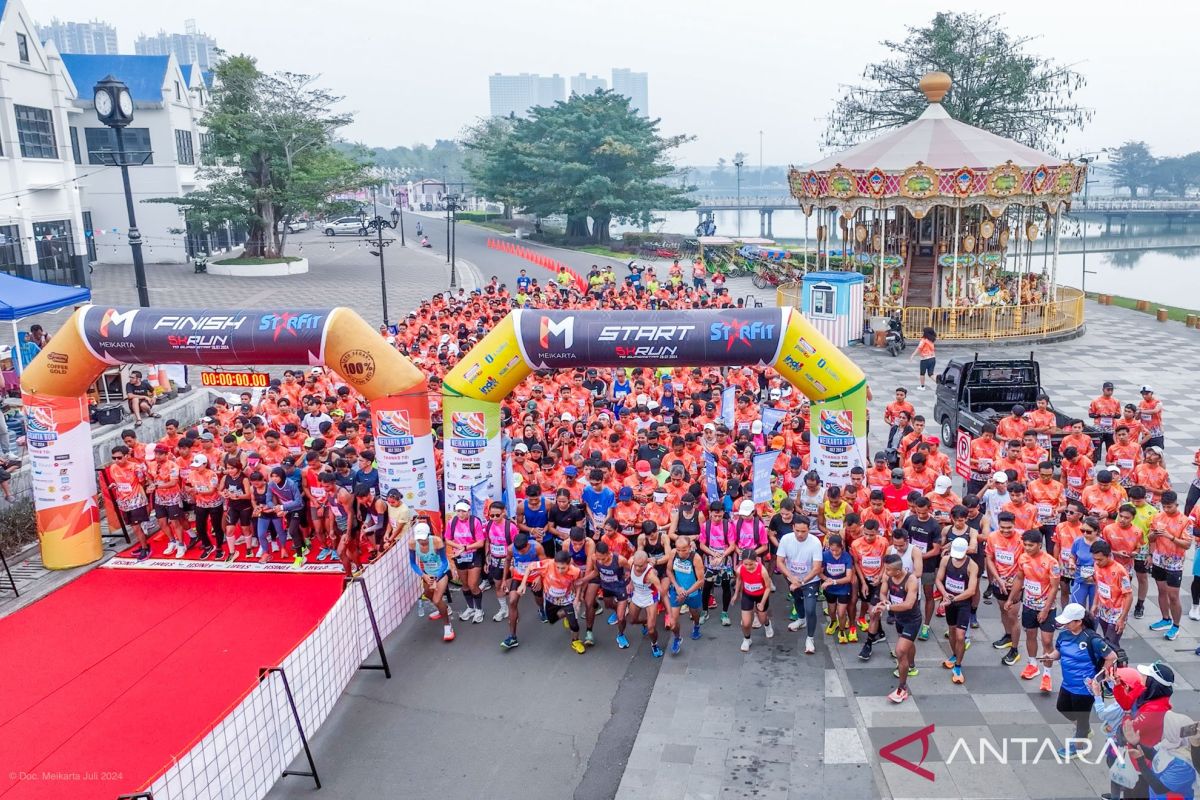 Ratusan pelari nasional meriahkan Meikarta Run 2024