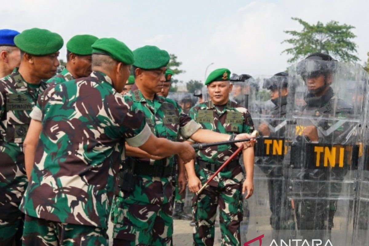 Kodam Sriwijaya bantu  pengamanan pilkada di 60 daerah Sumbagsel