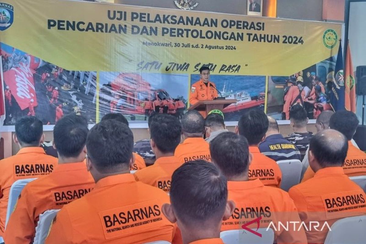 Basarnas uji kesiapsiagaan operasi SAR di Manokwari