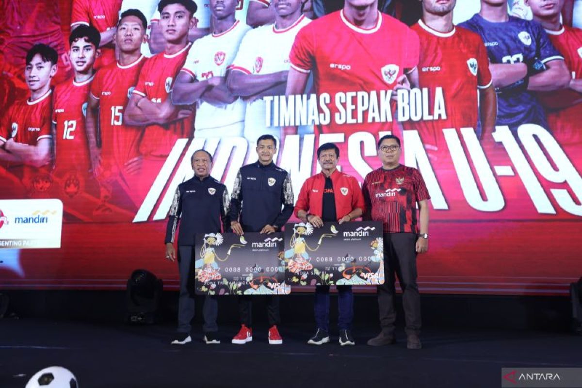 Timnas U-19 Indonesia dapat dana pembinaan Rp 1 miliar dari Bank Mandiri