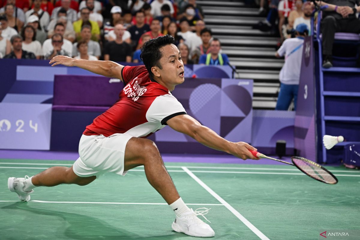 Olimpiade 2024 - Ginting terhenti di fase grup