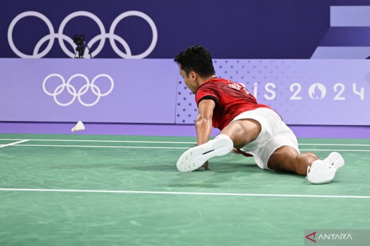 Olimpiade 2024 : Ginting gagal tembus 16 besar tunggal putra