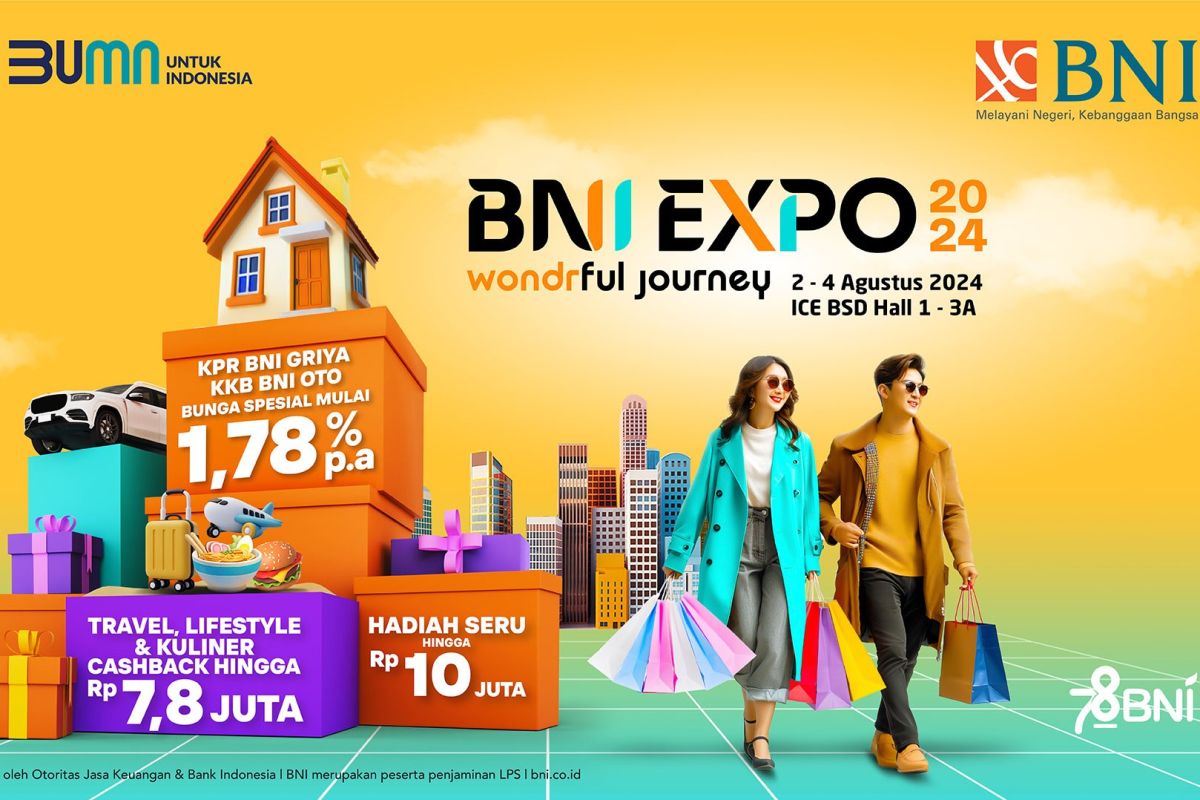 BNI Expo 2024 sajikan musisi ternama hingga "flash sale" tiket pesawat