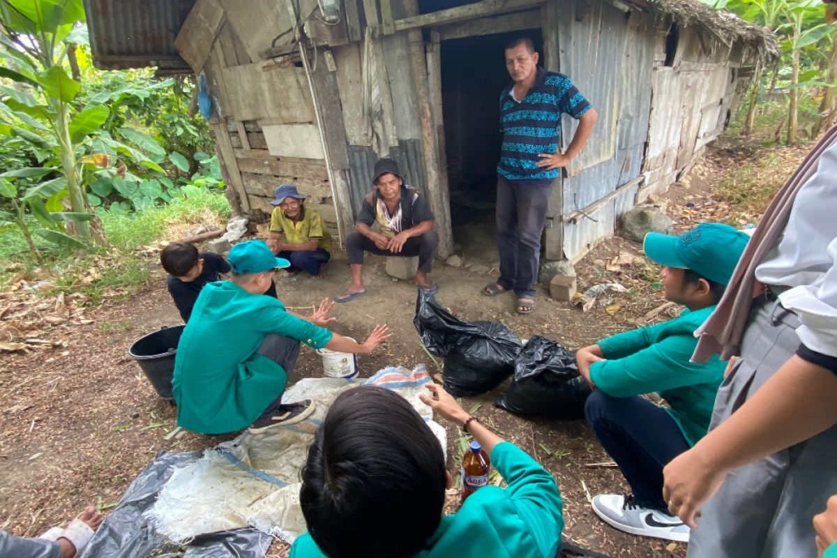 Mahasiswa USK edukasi masyarakat dukung ketahanan pangan