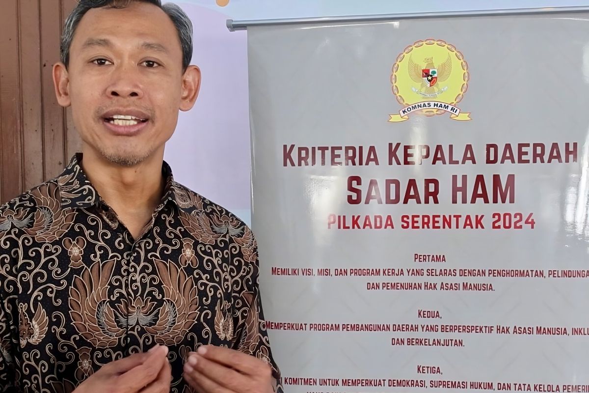 Kriteria kepala daerah sadar HAM untuk demokrasi kian baik