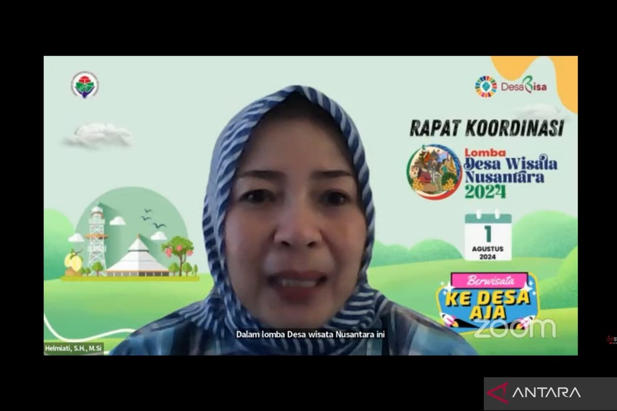 Kemendes PDTT ajak kades promosikan wisata desa lewat Lomba Desa Wisata Nusantara