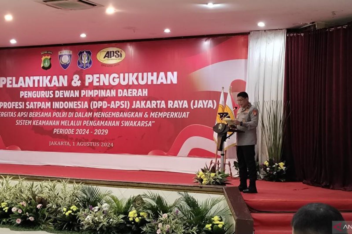 Satpam dinilai berkontribusi ciptakan iklim investasi yang kondusif