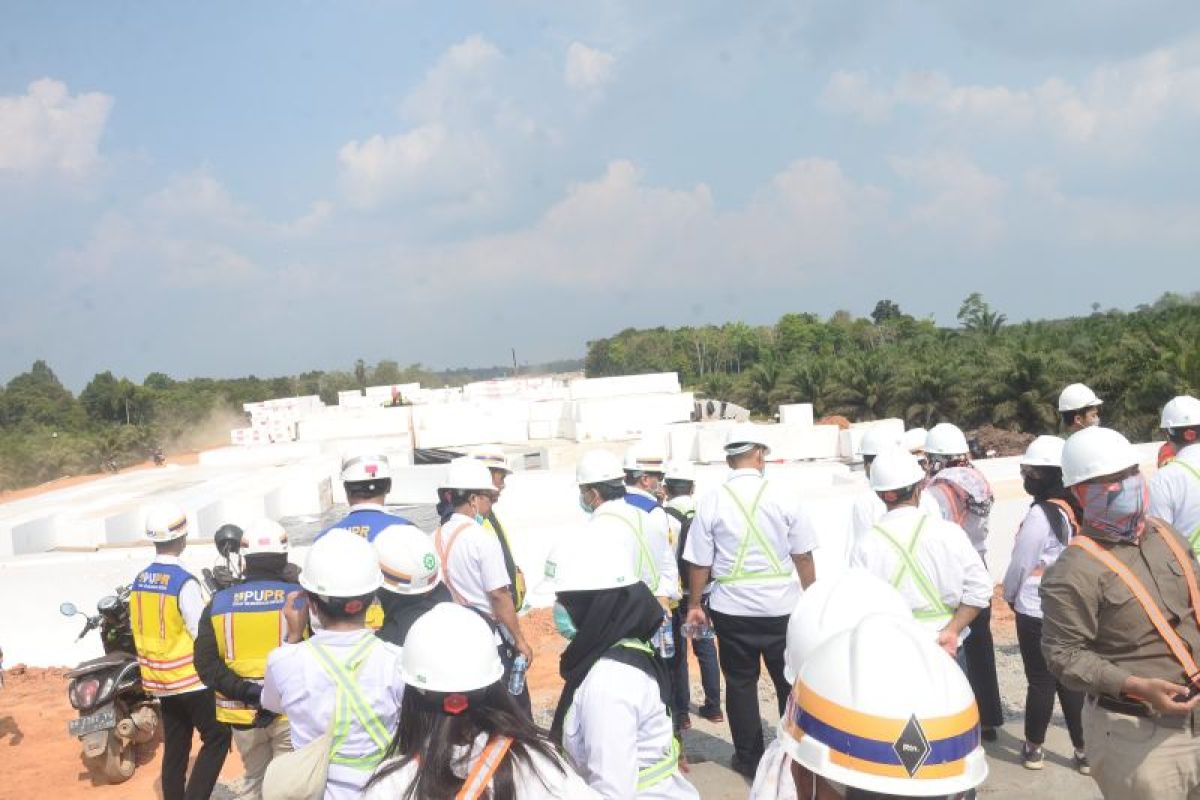 Progres tol Baleno Jambi capai 91,03 persen