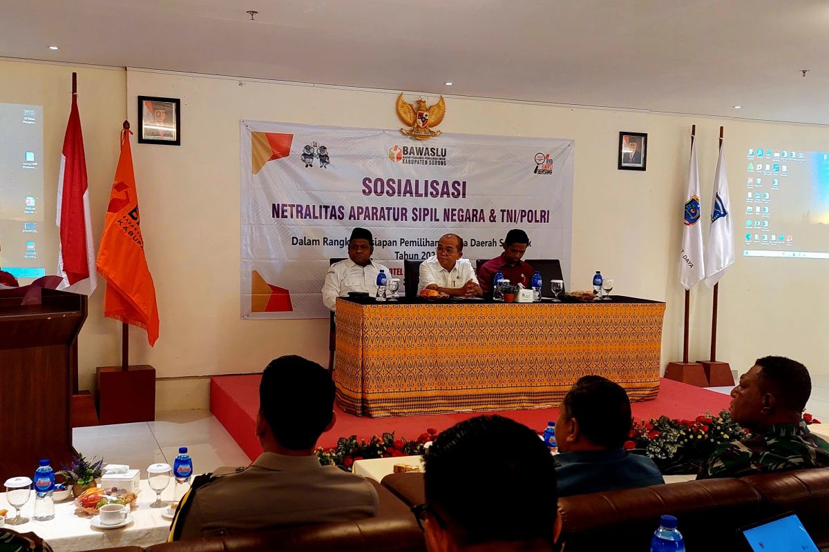 Bawaslu Sorong perkuat paham ASN soal netralitas pada Pilkada 2024