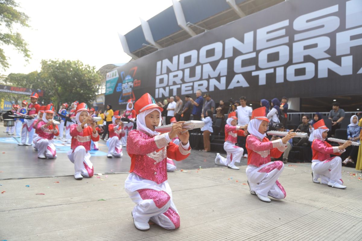 Empat negara ikut Indonesia Drum Corps International di Tangerang