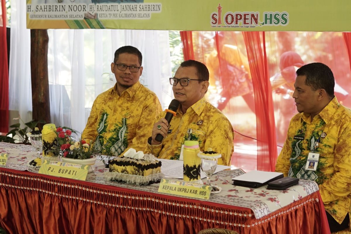 Pj Bupati HSS buka rakortek UKPBJ se-Kalsel