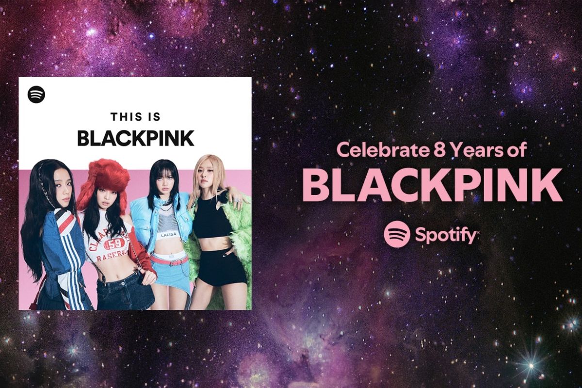 BLACKPINK kolaborasi dengan Spotify rayakan ulang tahun ke-8